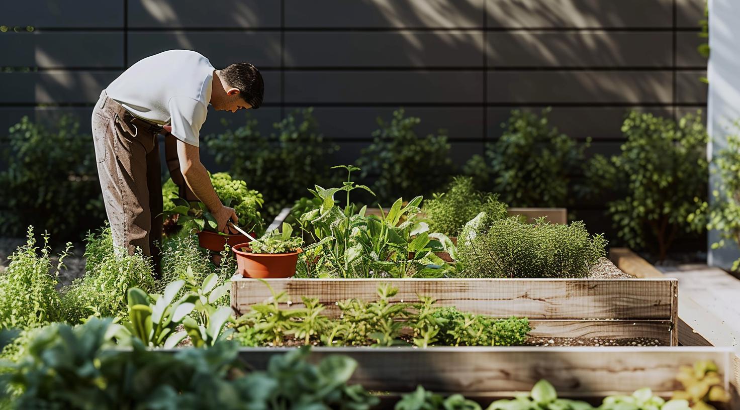 Kreative Ideen für ein vertikales Kräuterbeet